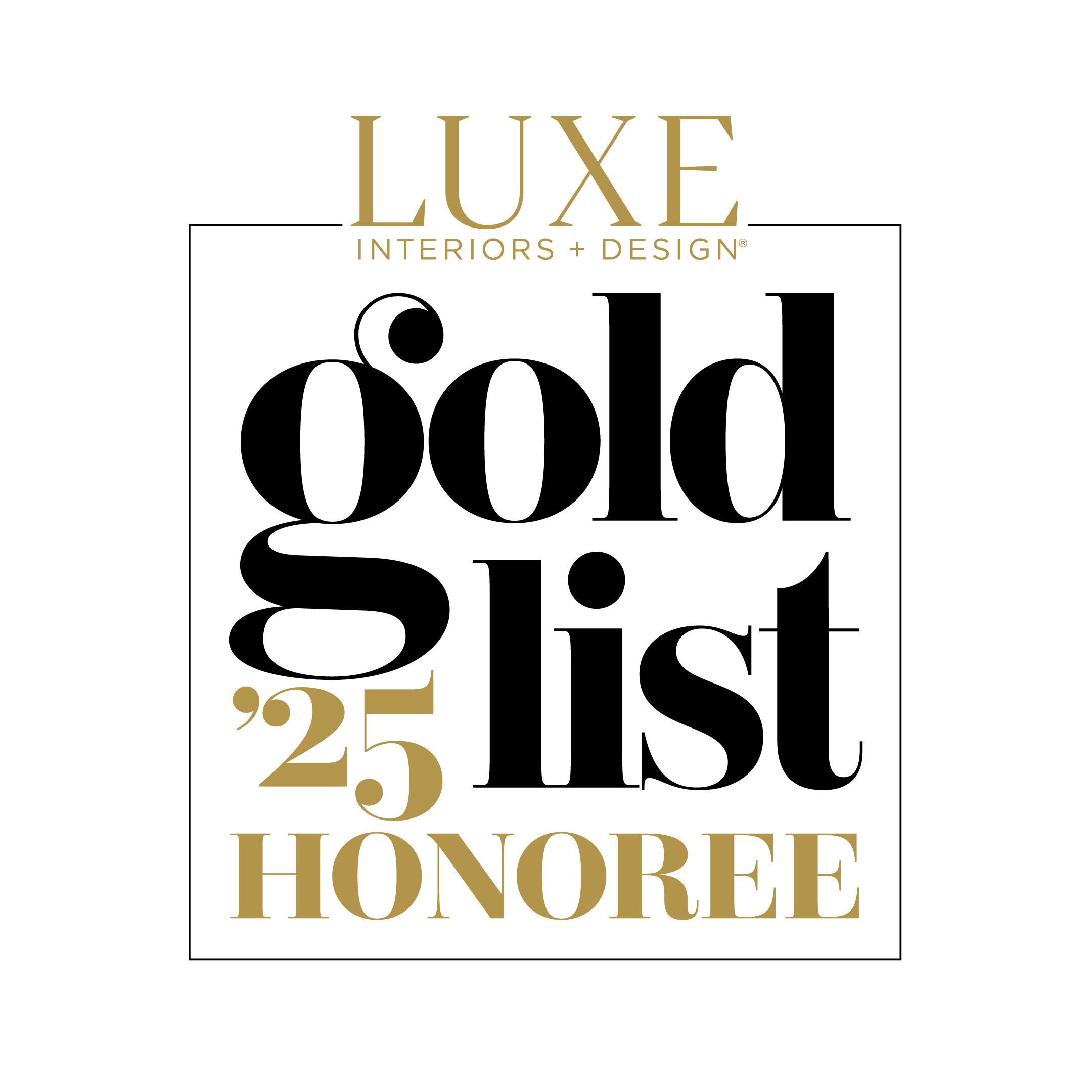 LUXE Gold List Honoree