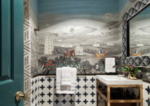 rterior-studio-west-hollywood-bathroom-after-transformation-hand-painted-wallpaper-scene