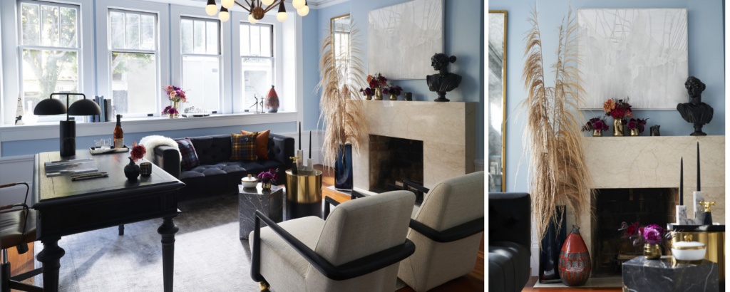 rterior-studio-sanata-monica-ca-speakeasy-inspired-gentlemans-office-stone-fireplace-with-accent-seating